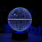 Lámpara LED 3d Death Star - Imagen 2