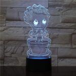 Lámpara LED 3d Groot Baby RGB - Imagen 2