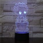 Lámpara LED 3d Groot Baby RGB