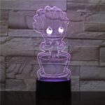 Lámpara LED 3d Groot Baby RGB - Imagen 6