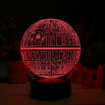 Lámpara LED 3d Death Star - Imagen 4