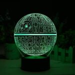 Lámpara LED 3d Death Star - Imagen 3