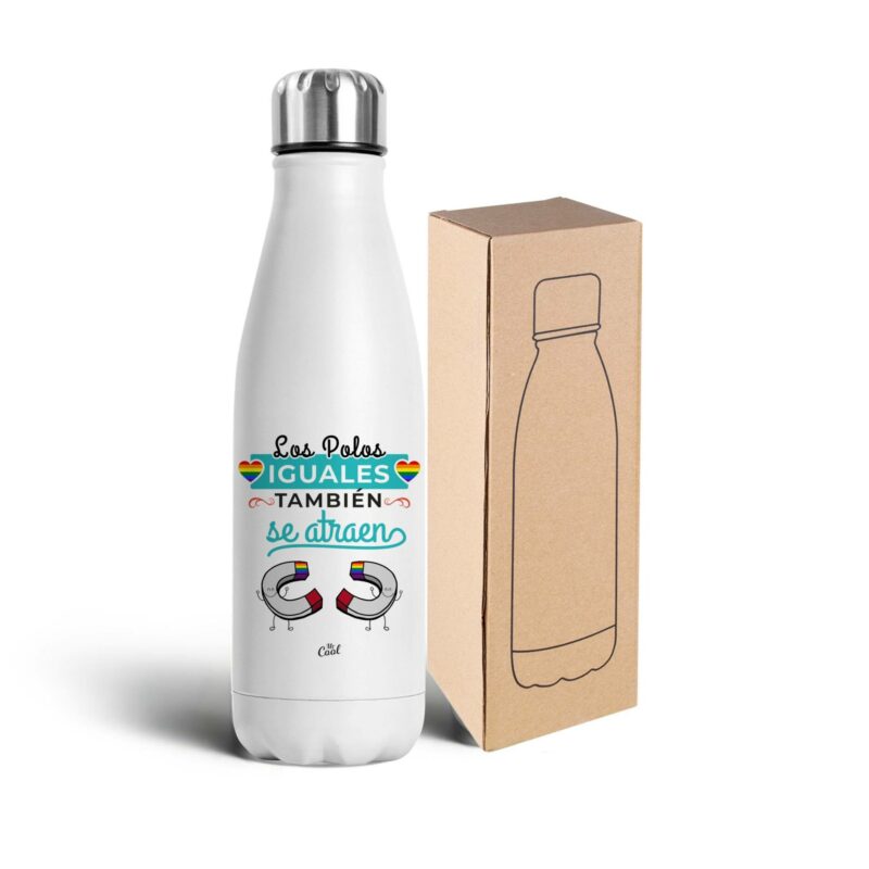 Botella Acero inoxidable 750ml – Los polos iguales tambien se atraen