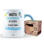 Taza Color Celeste – Hasta cenicienta me envidia porque tengo la mejor madrina
