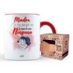 Taza Color Rojo – Madre no hay mas que una y como la mia ninguna