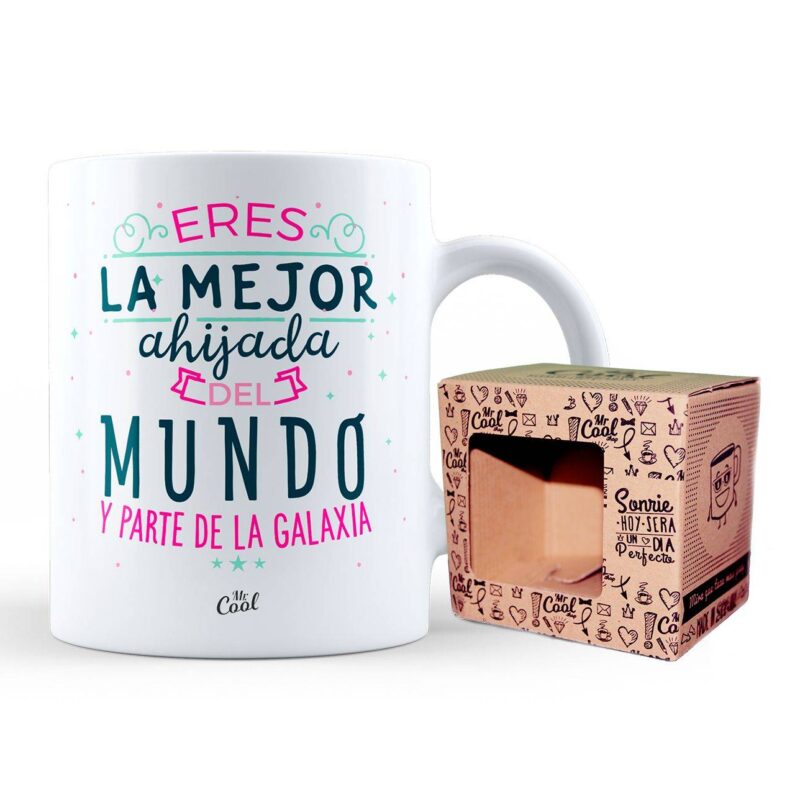 Taza – Eres la mejor ahijada del mundo y parte de la galaxia