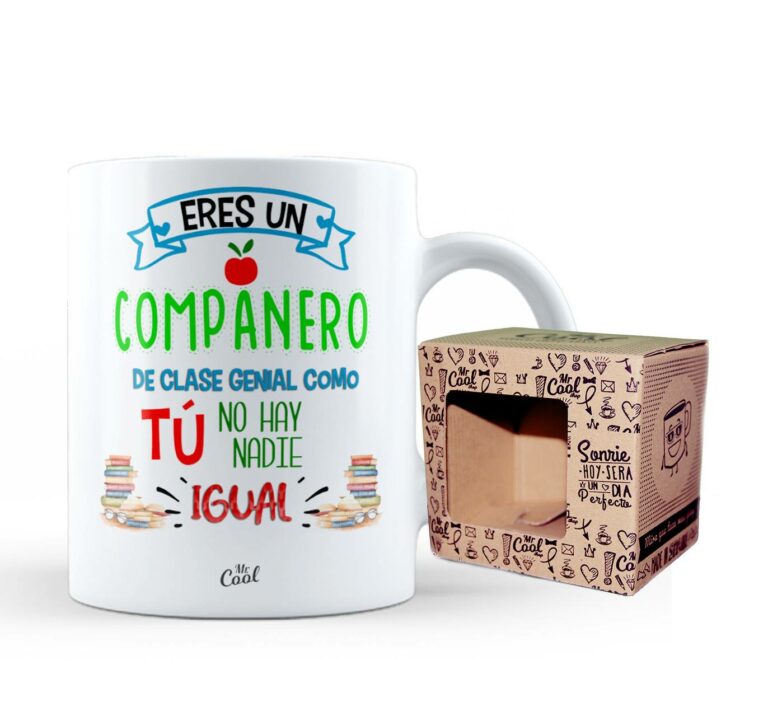 Taza – Eres un compañero de clase genial como tu no hay nadie igual