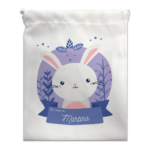 BOLSA DE MERIENDA PERSONALIZADA CONEJO