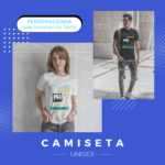 Camiseta personalizable con tu Foto y/o Textos | A todo color | Unisex | Manga corta | 100% algodón - Imagen 2