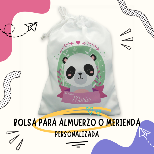 BOLSA DE MERIENDA PERSONALIZADA