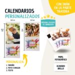 Calendario Magnético 2025 Personalizado - foto, logo y/o texto - [Incluye festivos y santoral] - Imagen 2
