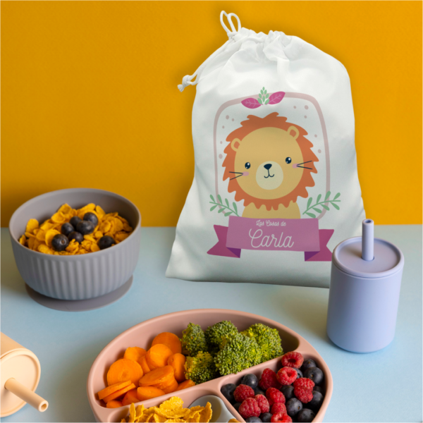 BOLSA DE MERIENDA PERSONALIZADA LEON