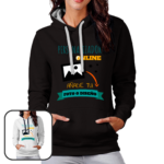 Sudadera personalizable con capucha con tu Foto y/o Textos | A todo color | Para Mujer