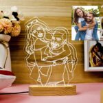 Lámpara Led Personalizada con Foto Ilustrada