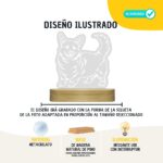 Lámpara Led Personalizada con Foto Ilustrada - Imagen 3