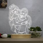 Lámpara Led Personalizada con Foto Ilustrada - Imagen 5
