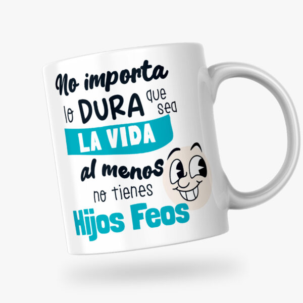 Taza con mensaje gracioso para papá - Regalo con humor y originalidad