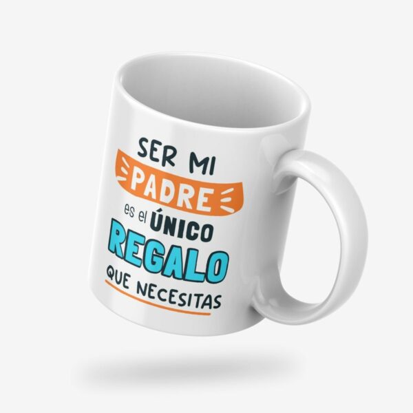 Taza con mensaje divertido para papá - Regalo original y único