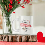 Taza Enamorados "Qué Todos Mis San Valentines Sean Contigo" Para Personalizar - Imagen 3