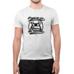 Camiseta para Papá con Frase Divertida "Papá de día, Gamer de noche".