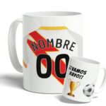 Taza de Fútbol Personalizada del F.C Rayo