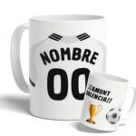 Taza de Fútbol Personalizada del F.C Valencia