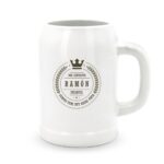 Jarra con Frase Divertida para el Día del Padre "Una cervezita fresquita".