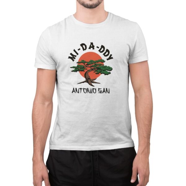 Camiseta divertida papá con "Mi Daddy" estampado