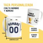 Taza de Fútbol Personalizada del F.C Real Madrid - Imagen 3