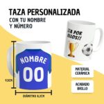 Taza de Fútbol Personalizada del F.C Getafe - Imagen 2