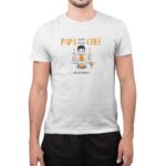 Camiseta para Papá con Frase Divertida " Papá es un Chef de categoría".