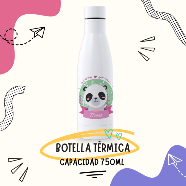 Botella Personalizada 750ml Panda