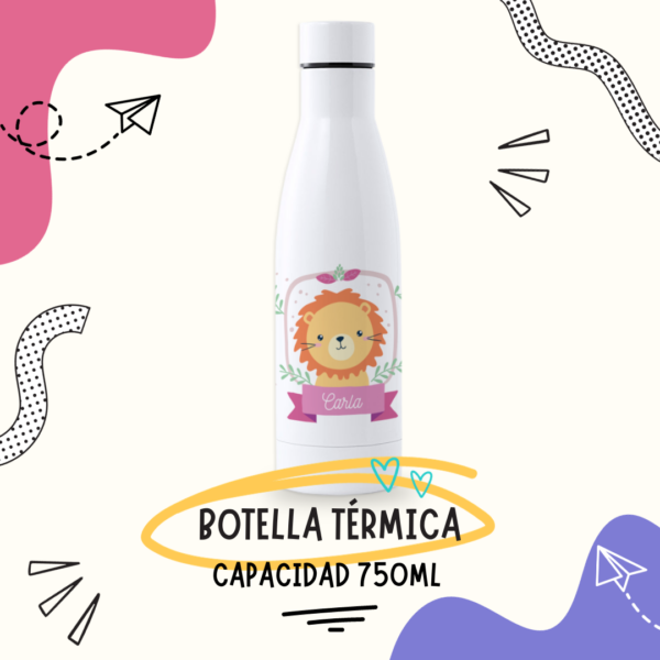 Botella Personalizada 750ml León