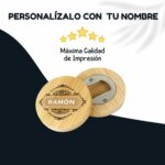 Abridor | Abrebotellas Regalo Original para el Día del Padre "Maestro Cervecero". - Imagen 3