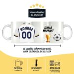 Taza de Fútbol Personalizada del F.C Real Madrid - Imagen 2