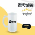 Jarra con Frase Original para el Día del Padre "Papi de Día, Gamer de Noche". - Imagen 2