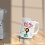 Taza Día de la Madre con Frase Divertida "La Mejor Madre del Mundo". - Imagen 3