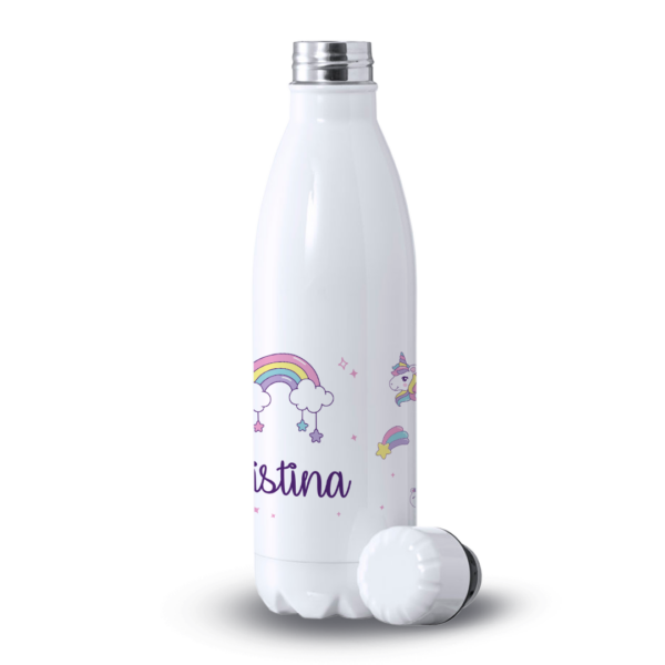 Botella Personalizada 500ml Unicornios