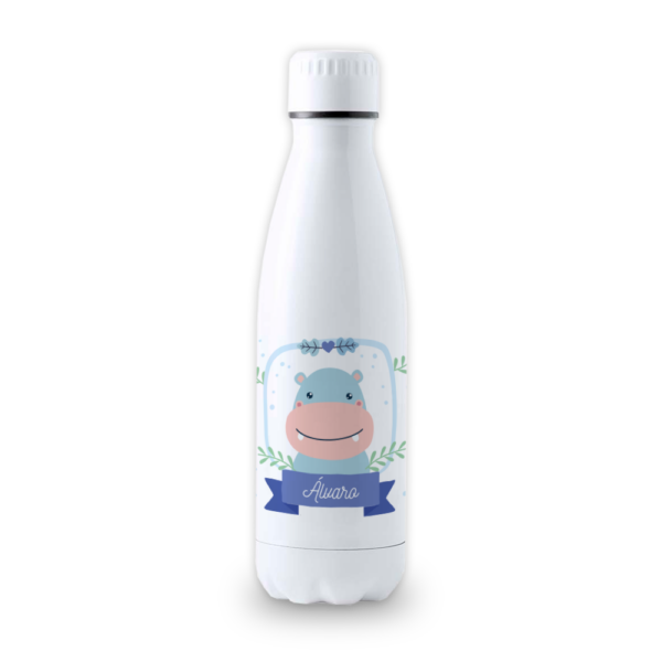 Botella Personalizada 700ml Hipopótamo