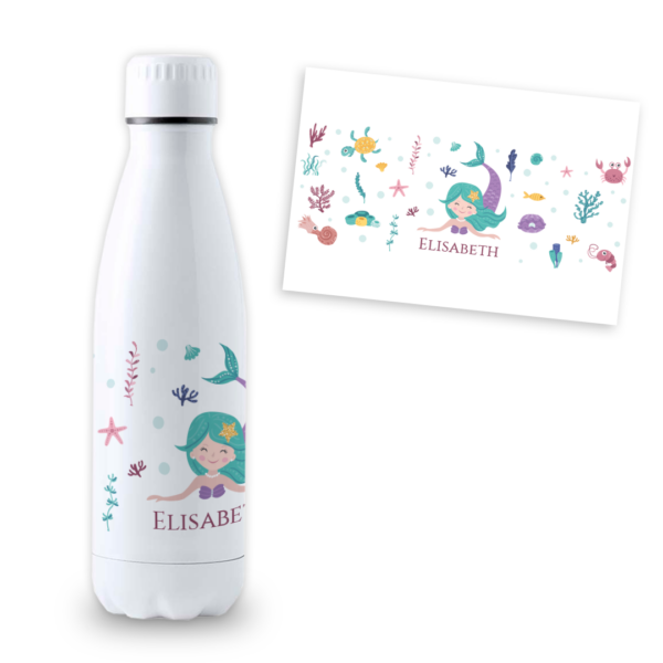 Botella Personalizada 700ml Sirenita