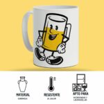 Taza Día del Padre con Frase Divertida "Papá Eres La Caña".