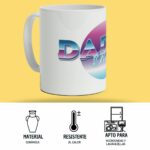 Taza Día del Padre Daddy Retro. - Imagen 4