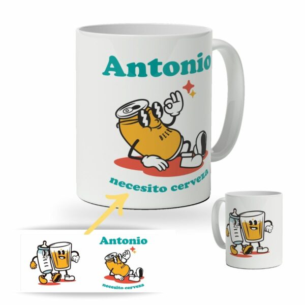 Taza cervecera para papá - Regalo divertido y original