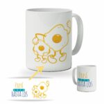 Taza Día del Padre con Frase Divertida "Papá está hasta los....".