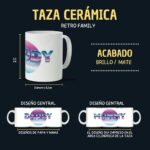 Taza Día del Padre Daddy Retro. - Imagen 3