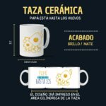 Taza Día del Padre con Frase Divertida "Papá está hasta los....". - Imagen 3