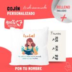 Cojín con Frase Divertida para el Día de la Madre "La vida no viene con un manual, viene con una madre" - Imagen 2