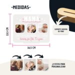 Lámpara Led Placa Decorativa Personalizada "Eres la Mejor Madre Del Mundo. Gracias por Todo". - Imagen 3