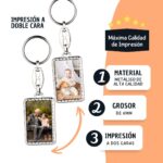 Llavero Metálico de Alta Calidad Personalizado - Imagen 3