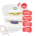Cojín con Frase Divertida para el Día de la Madre "Mamá lo perdona todo menos perder un tupperware" - Imagen 8